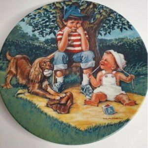 1981 LMI "Why Me?" Collector Plate